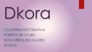 Cojineria decorativa